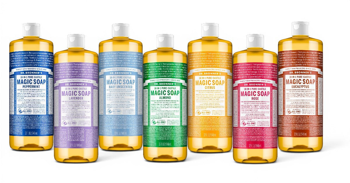 Dr. Bronner's Liquid Soap / Body Wash / Douche