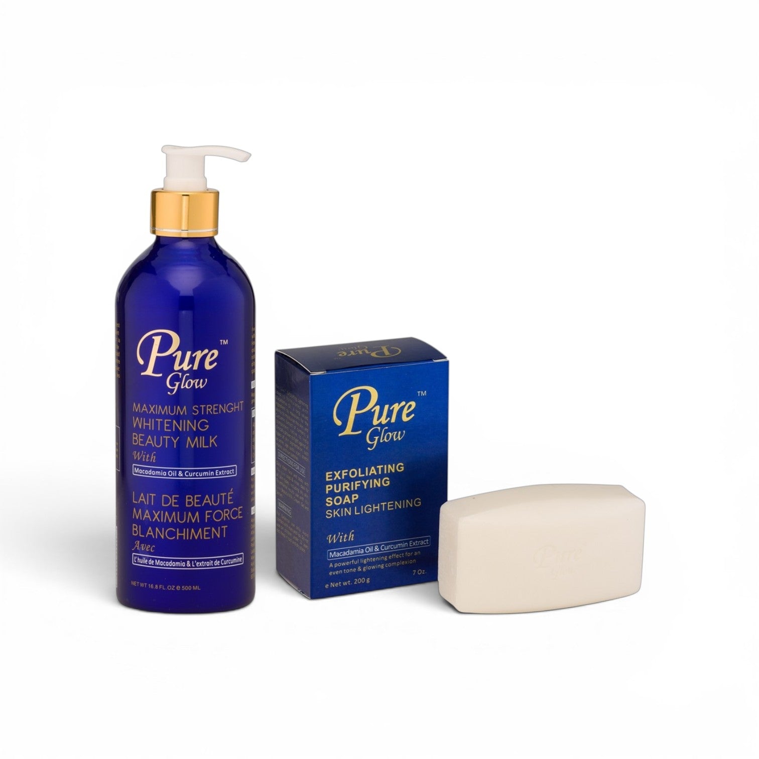 Pure Glow Maximum Strength Milk & Soap Set