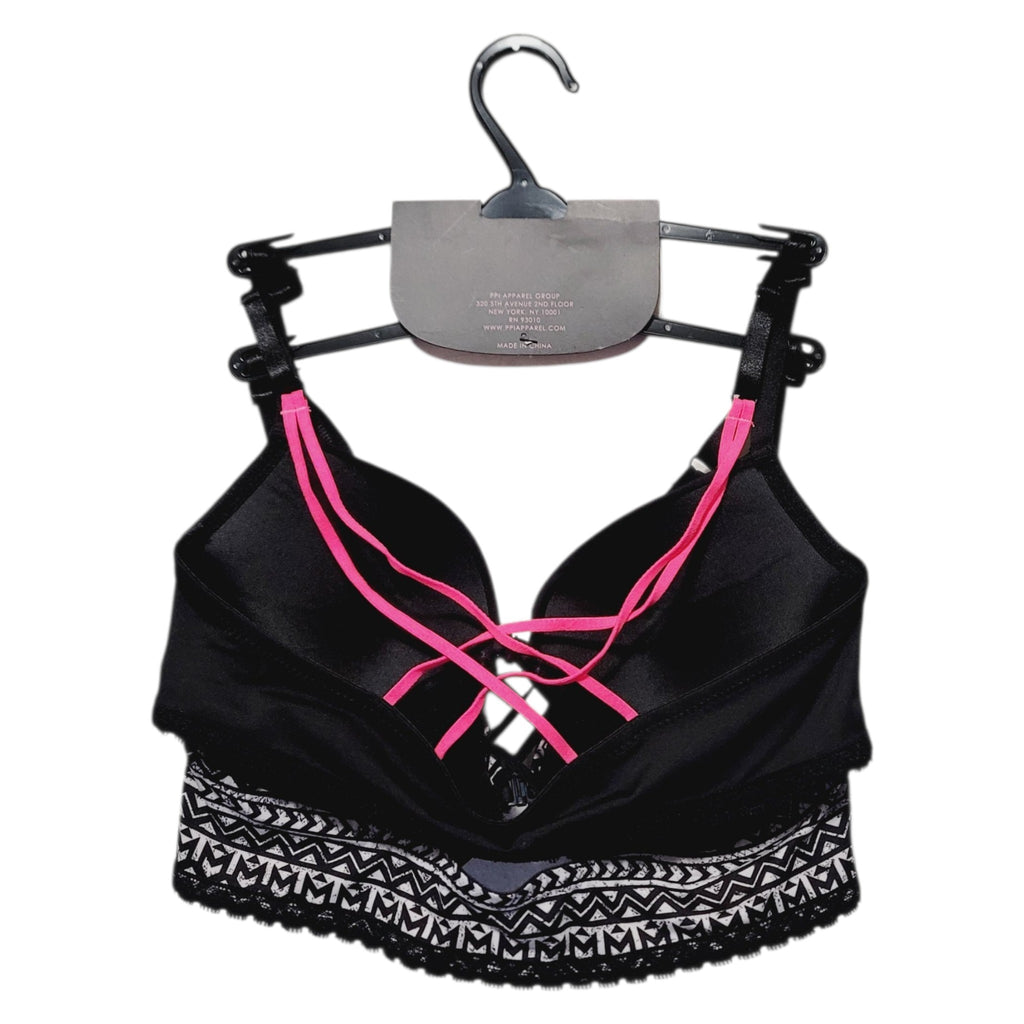 2-Pack Ultimate Essential Push-Up Front-Closure Sexy Back Bra Size - 34B