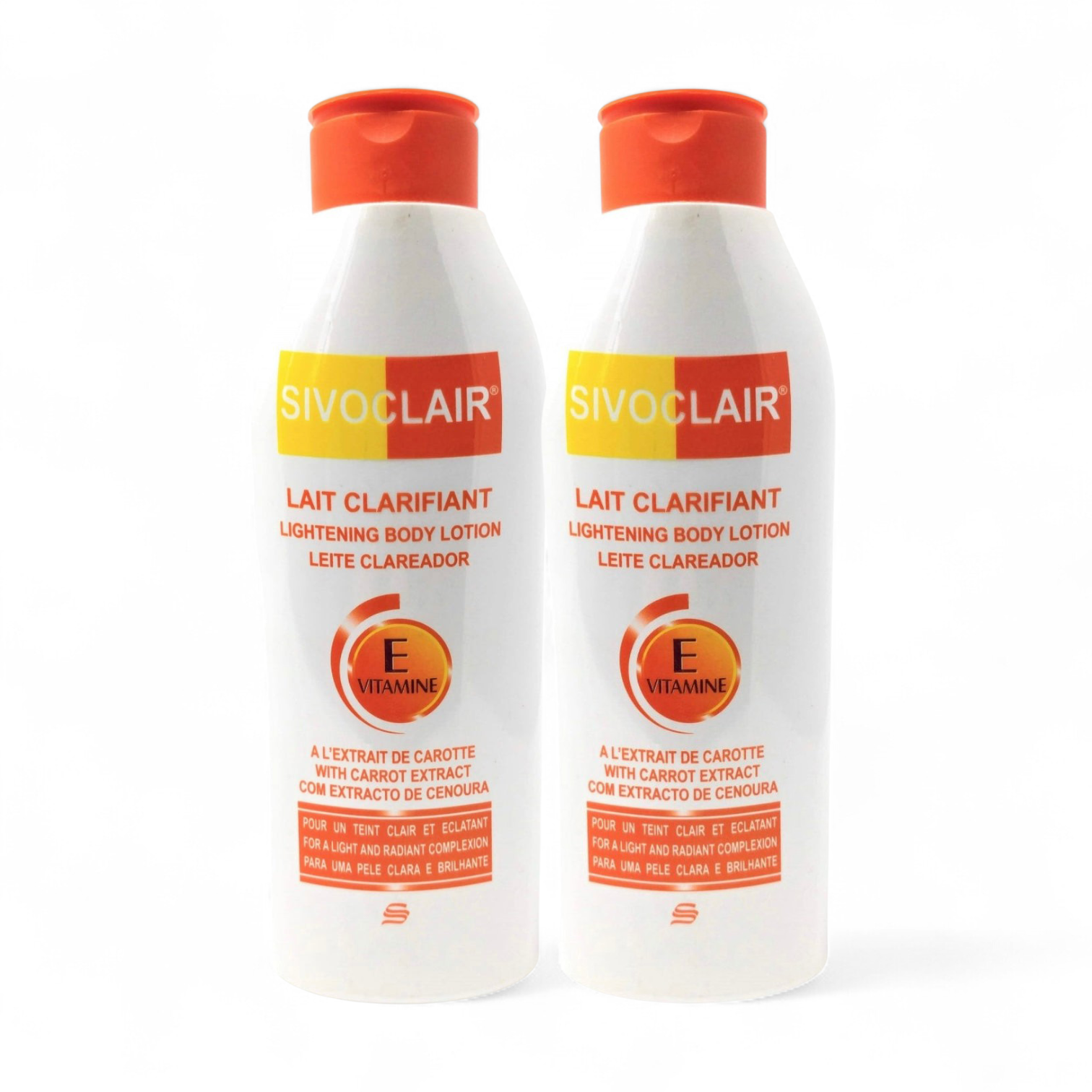 2-PK Sivoclair Clarifying Lightening Body Lotion