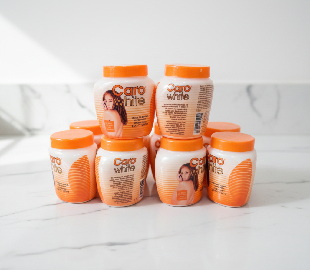 12-PK Caro White Clarifying Lightening Beauty Cream Jar - 500ml