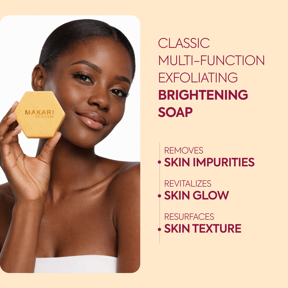 MAKARI BRIGHTENING EXFOLIATING MULTI FUNCTION SOAP