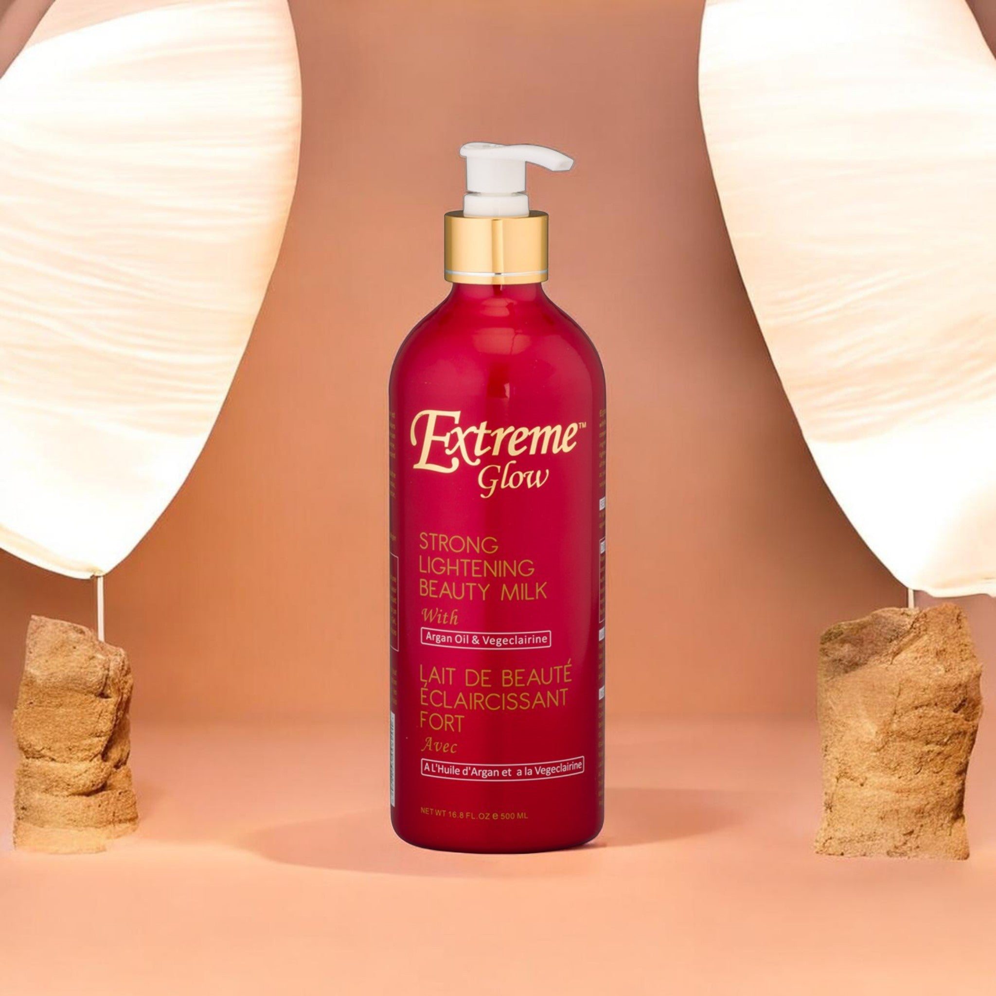 Extreme Glow Strong Lightening Beauty Body Milk 16.8oz / 500ml