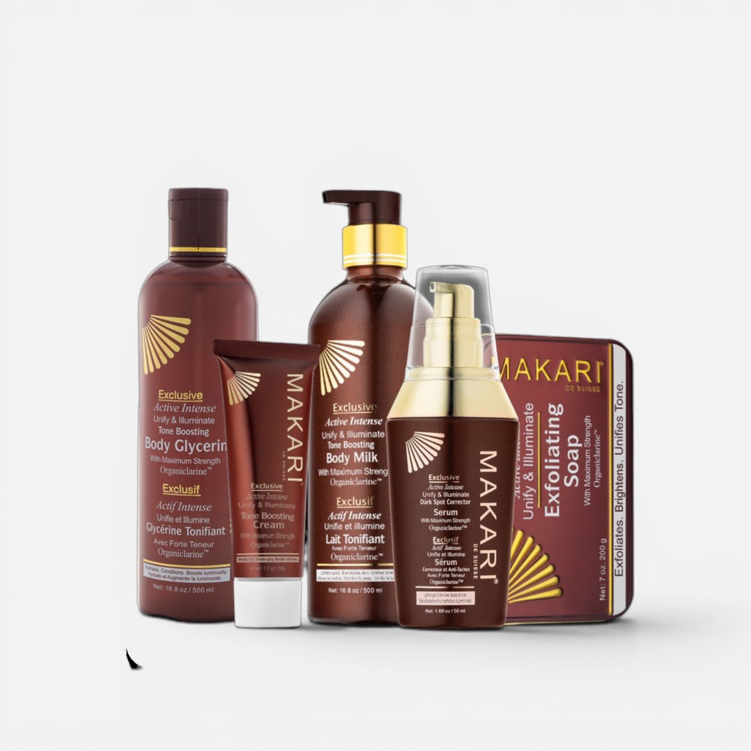 MAKARI EXCLUSIVE ACTIVE INTENSE SKINCARE KIT
