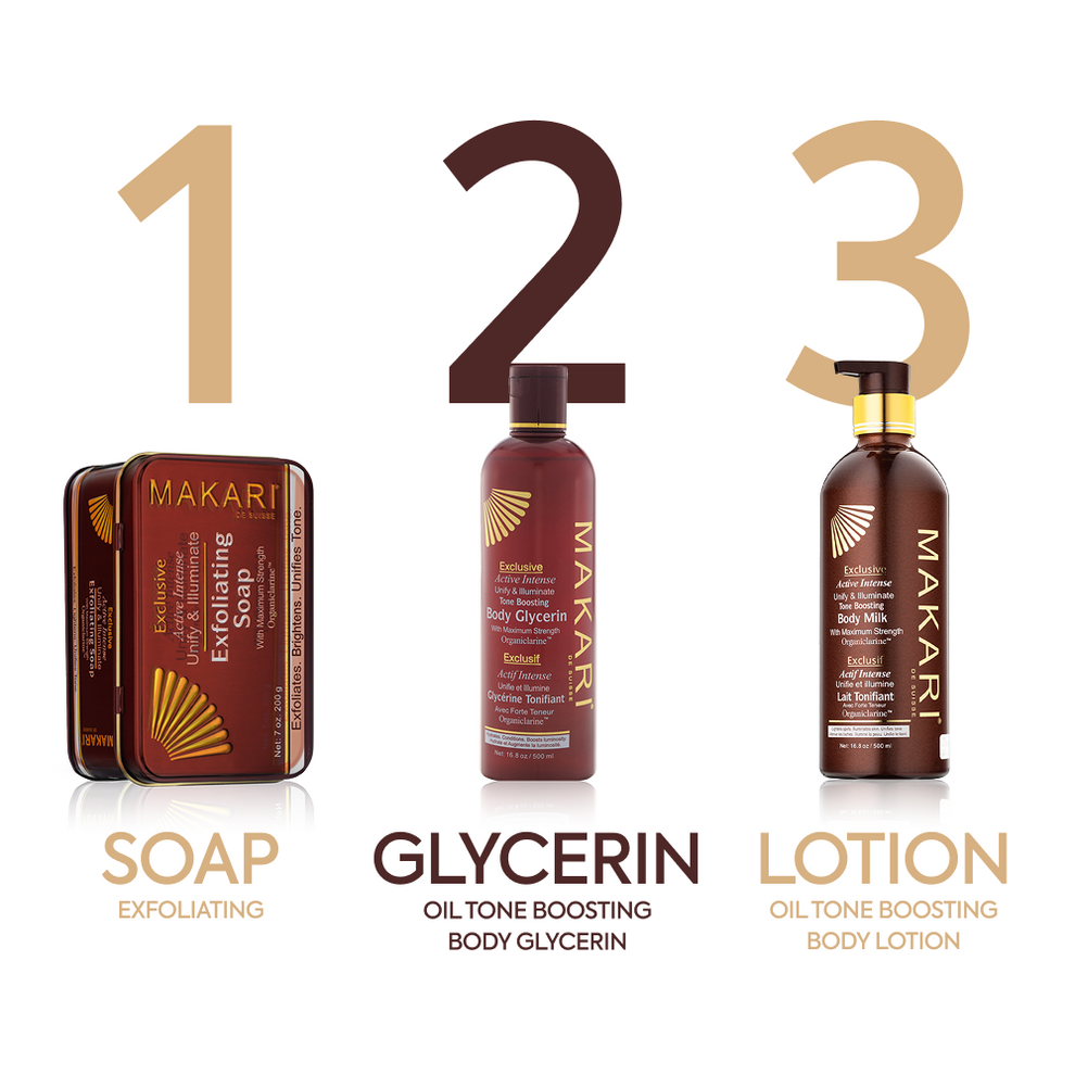 MAKARI EXCLUSIVE TONE BOOSTING BODY GLYCERIN - 500ml