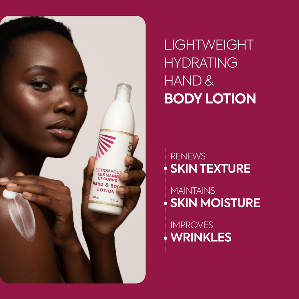 MAKARI LIGHTWEIGHT HYDRATING HAND & BODY LOTION 17 Oz.