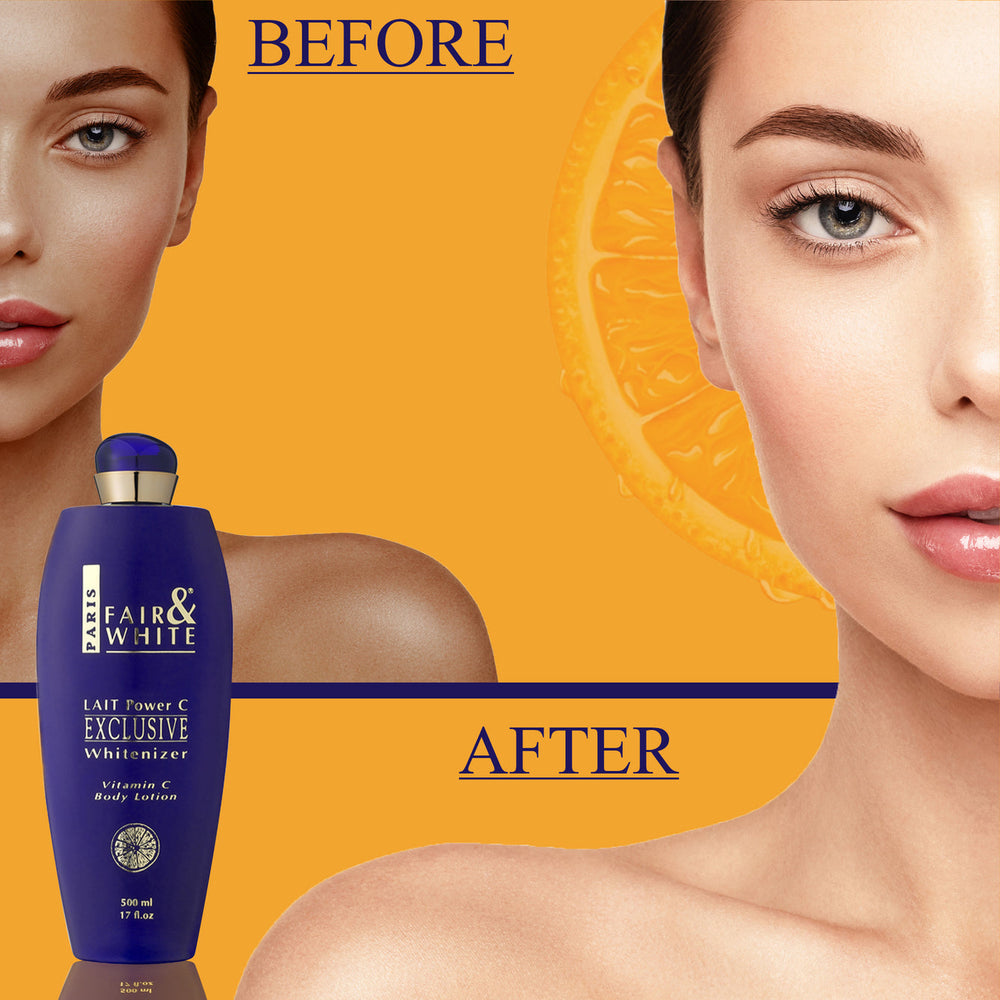 Fair & White Exclusive Brightening Body Lotion With Vitamin C 500ml