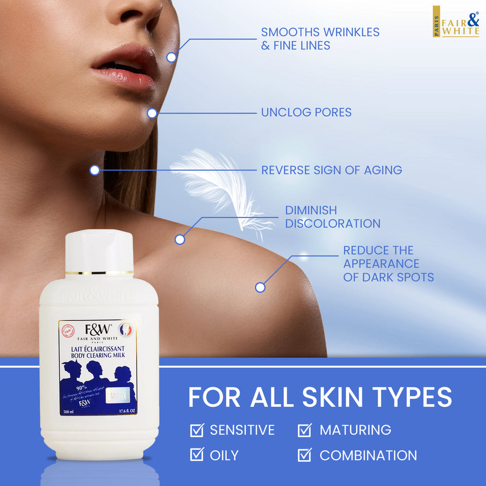 Fair & White Original Body Clearing Milk 485ml