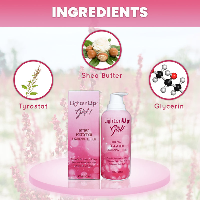 LightenUp Girl Intense Perfection Brightening Body Lotion 400ml / 13.5 fl oz