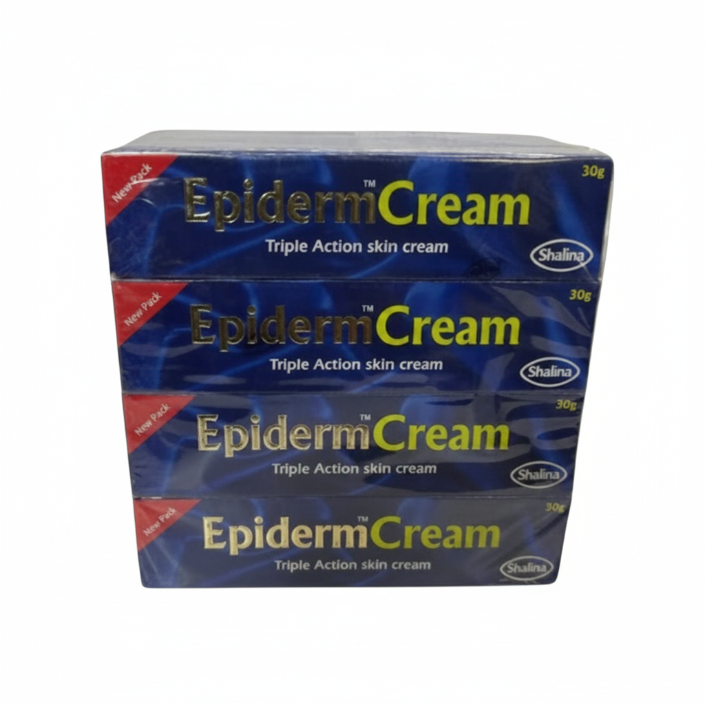 12-PK EpidermCream Triple Fast Action Skin Cream Tubes - 30g