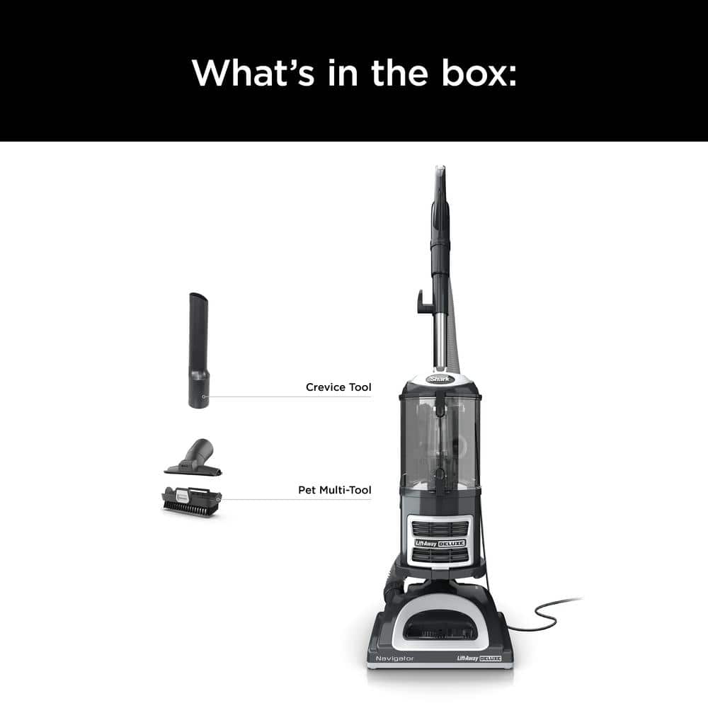 Navigator Lift-Away DLX Bagless, Corded, Upright Vacuum Cleaner with Detachable Canister and HEPA Filter for Pet Hair - New