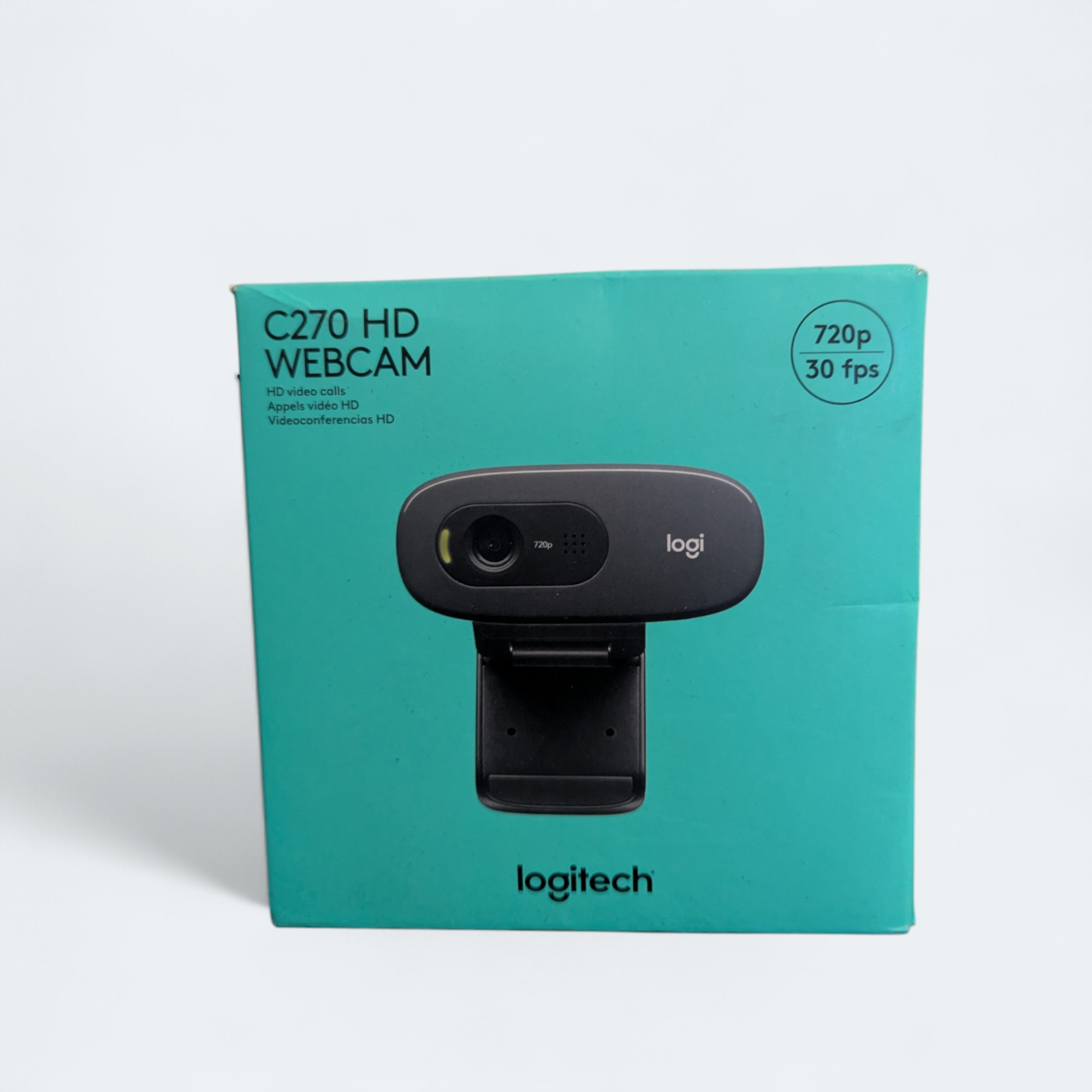 Logitech C270 HD Webcam | 720p / 30 fps