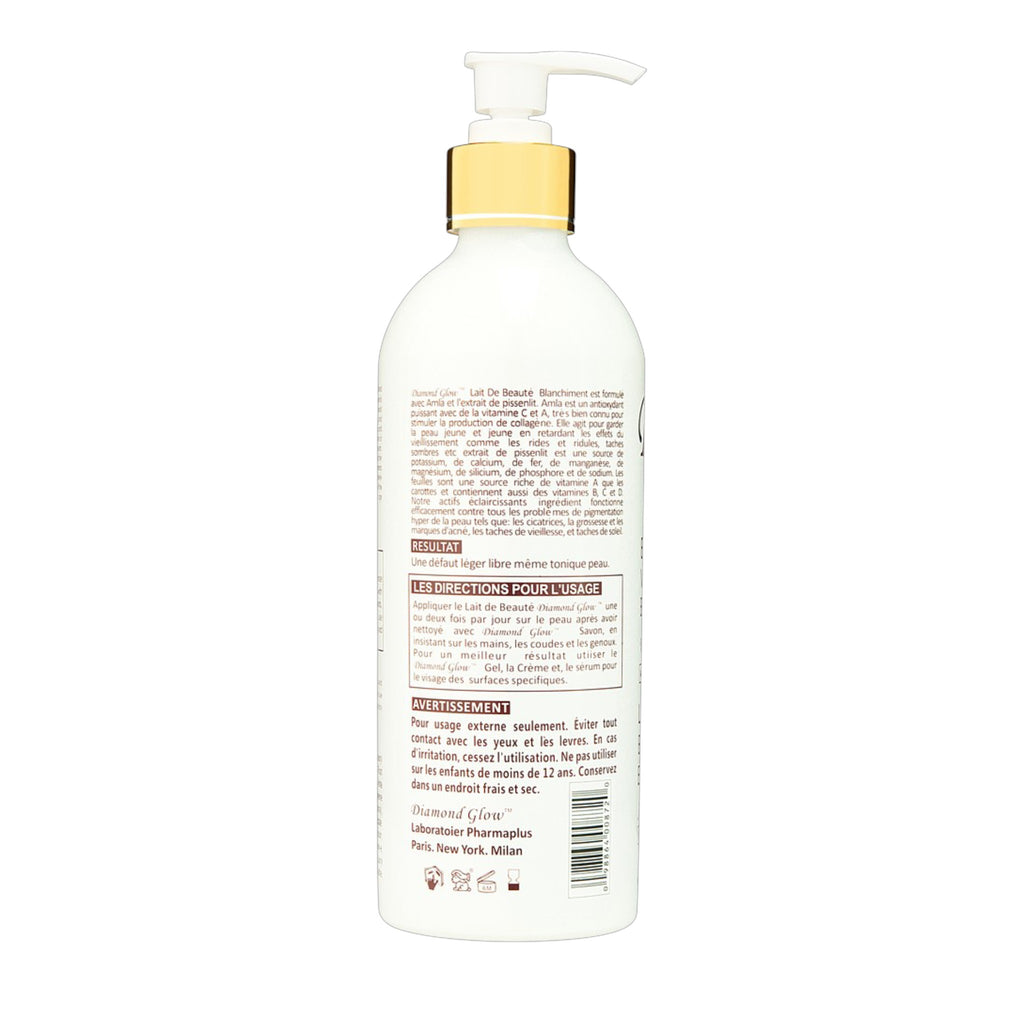 Diamond Glow Elegant Whitening Beauty Milk 16.8oz / 500ml