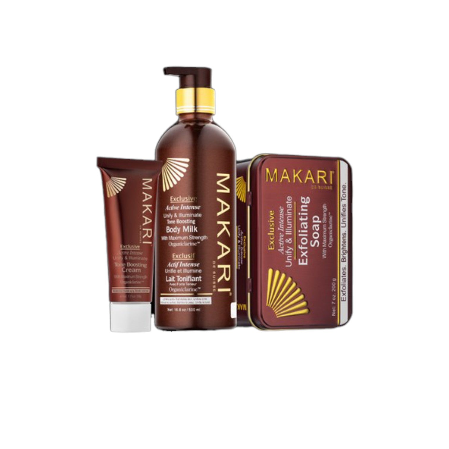 Makari Exclusive Active Intense Toning Boosting Beauty Skincare Set