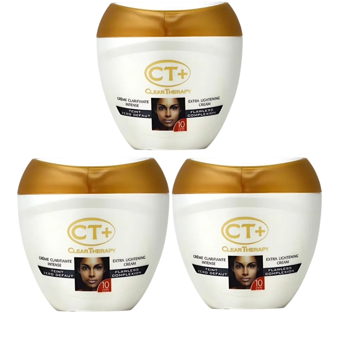 3-PK CT+ Intense Flawless Complexion Extra Lightening Cream - 400ml
