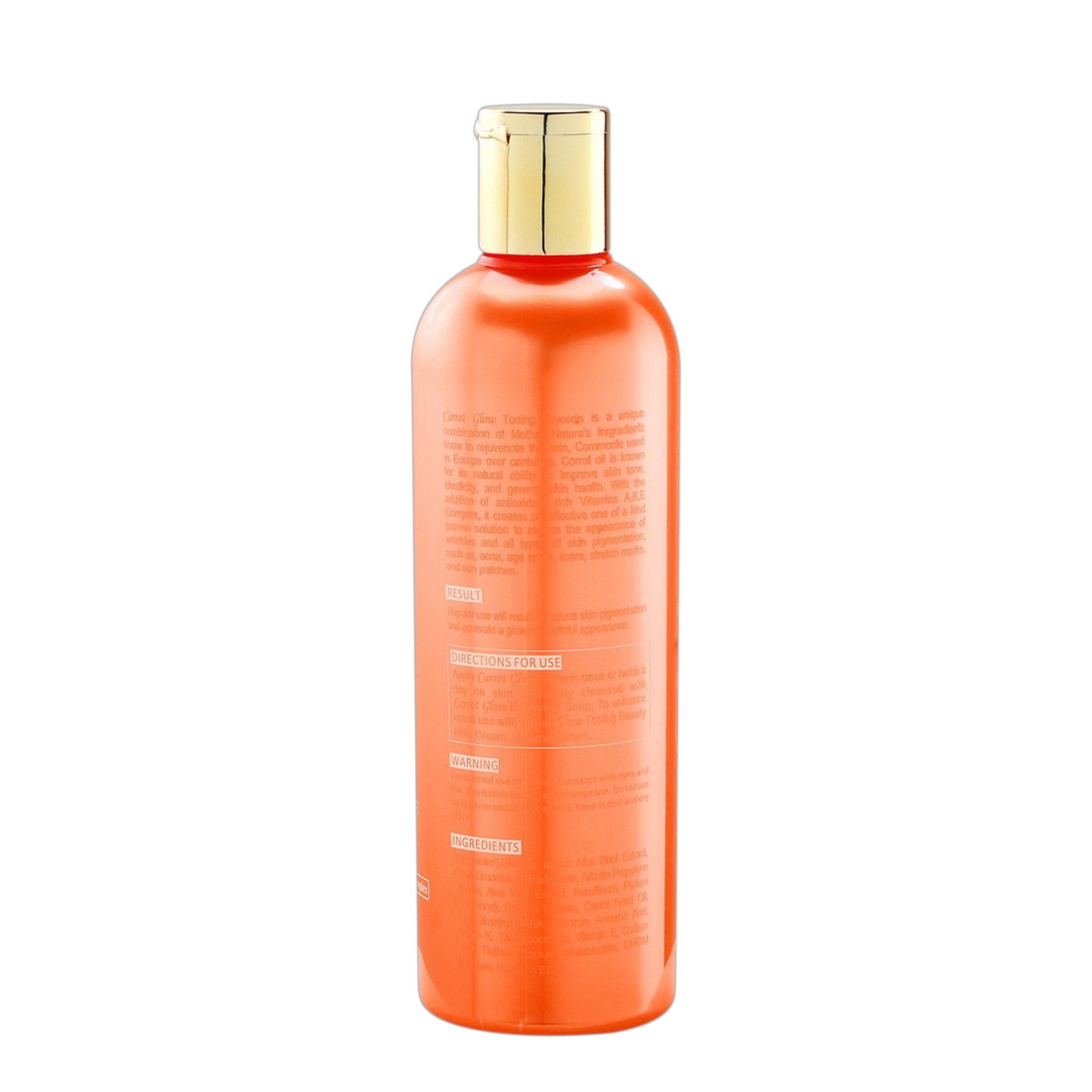 Carrot Glow Intense Toning Glycerin - 16.8oz / 500ml