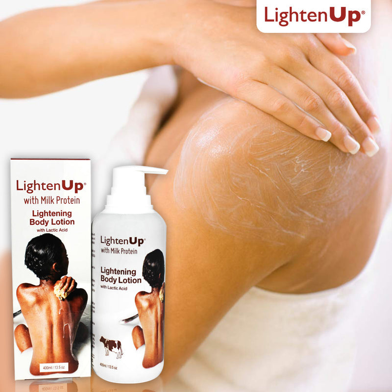 LightenUp Milk Protein Active Brightening Body Lotion 400ml / 13.5 fl oz