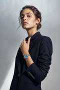 Rolex SUPER—CLONE Ladies Day-Date Watch | 36 mm Turquoise Dial - (PRE-OWNED)