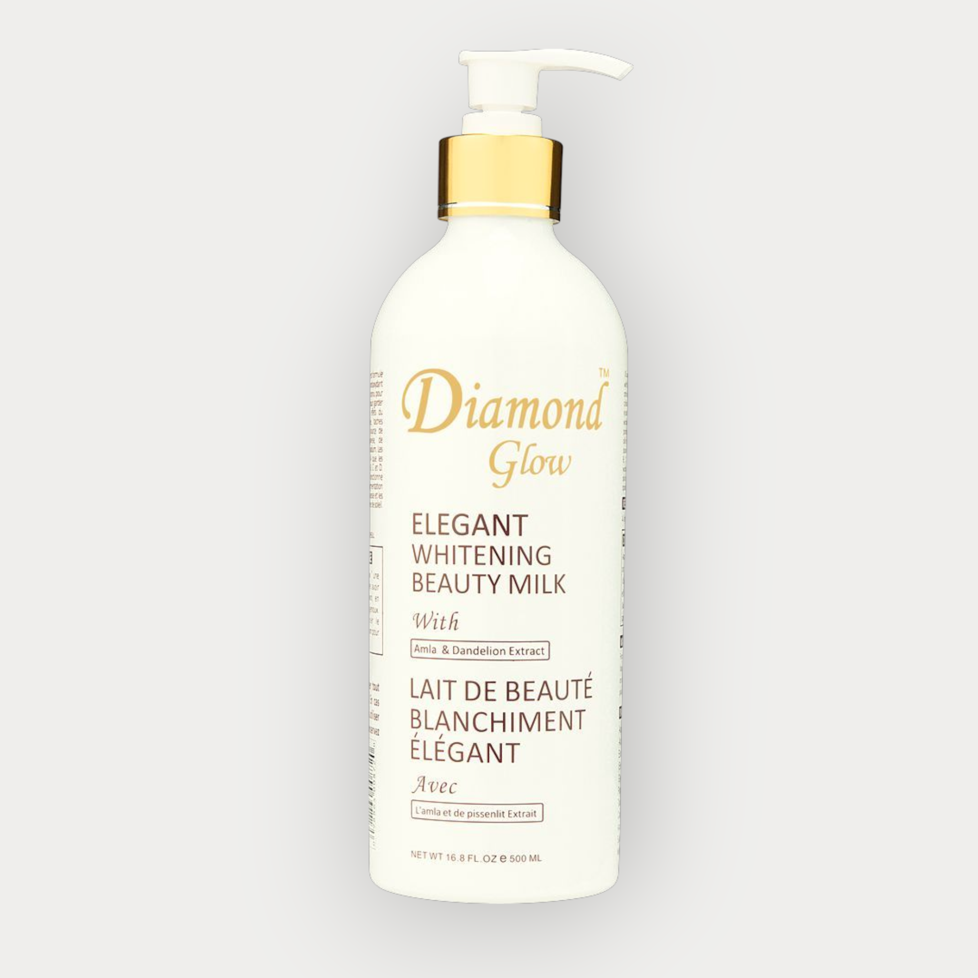 Diamond Glow Elegant Whitening Beauty Body Milk 16.8oz / 500ml
