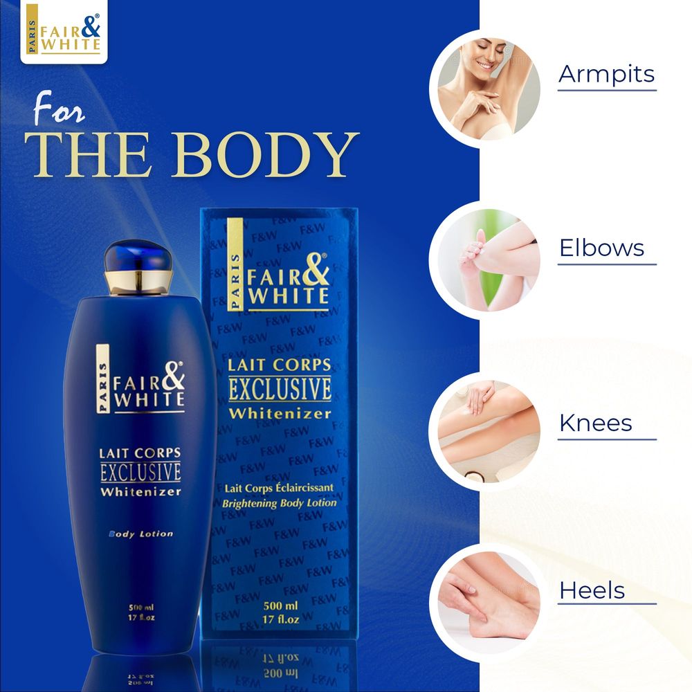 Fair & White Exclusive Body Lotion – 17oz