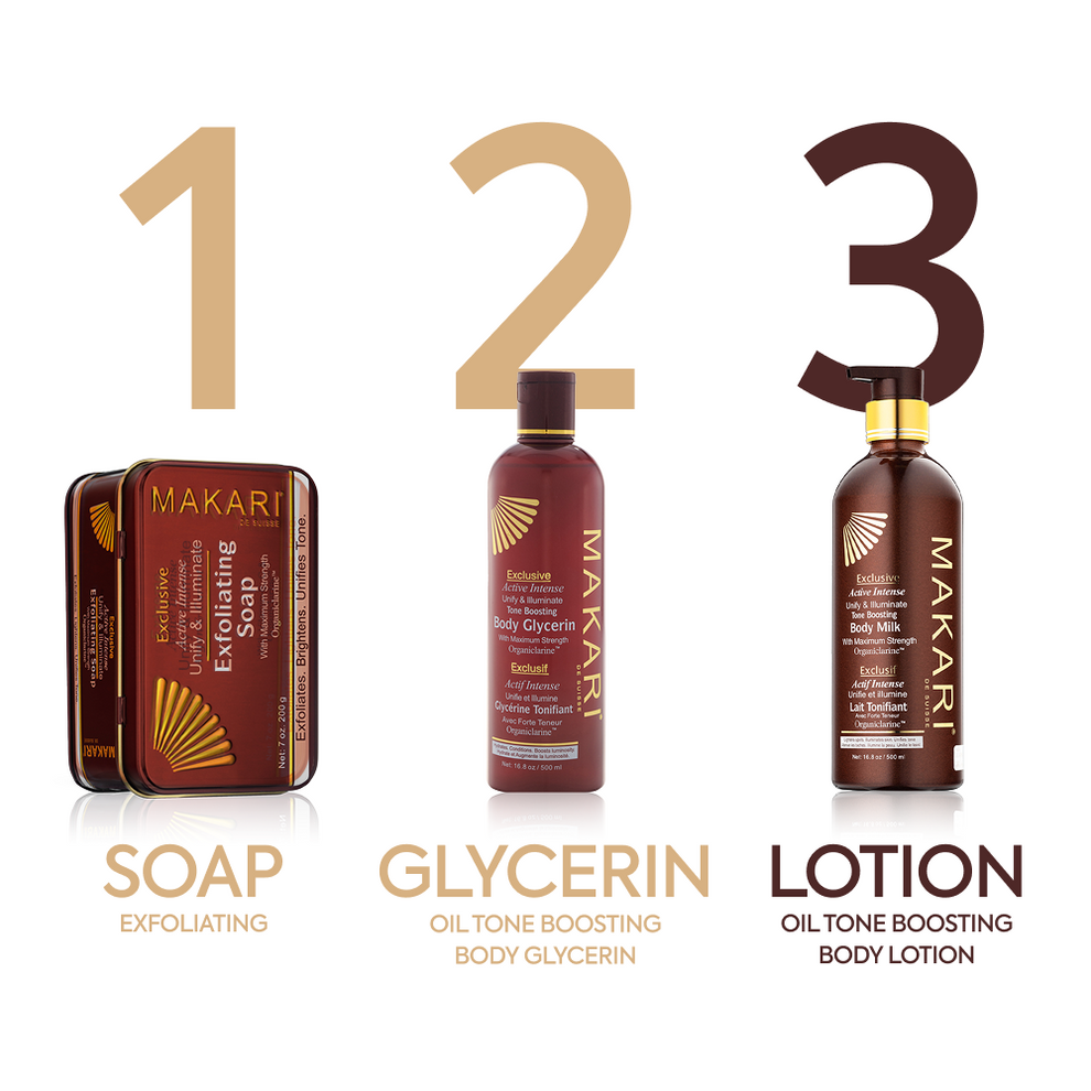 MAKARI EXCLUSIVE ACTIVE INTENSE SKINCARE KIT