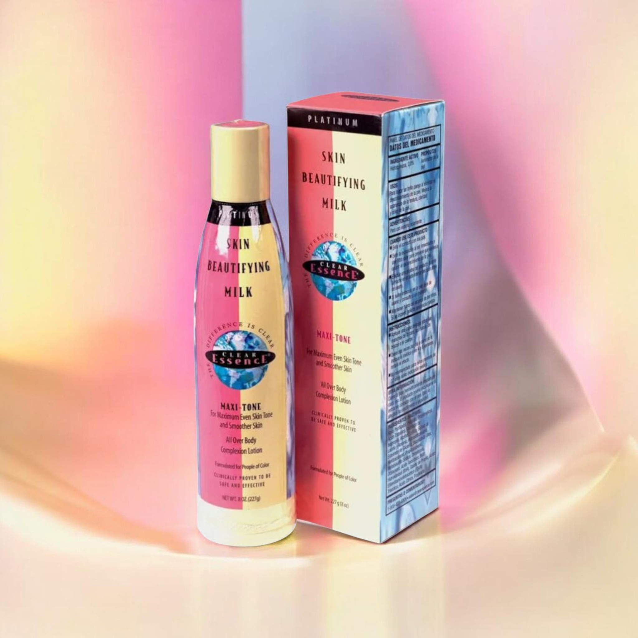 NEW LOOK Clear Essence Maxi-Tone Skin Beautifying Milk - 8oz.
