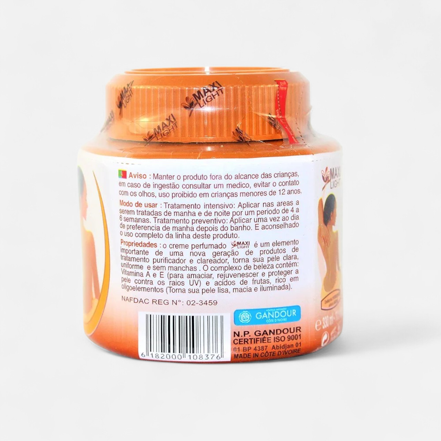 Maxi Light Lightening & Purifying Body Cream - 540ml