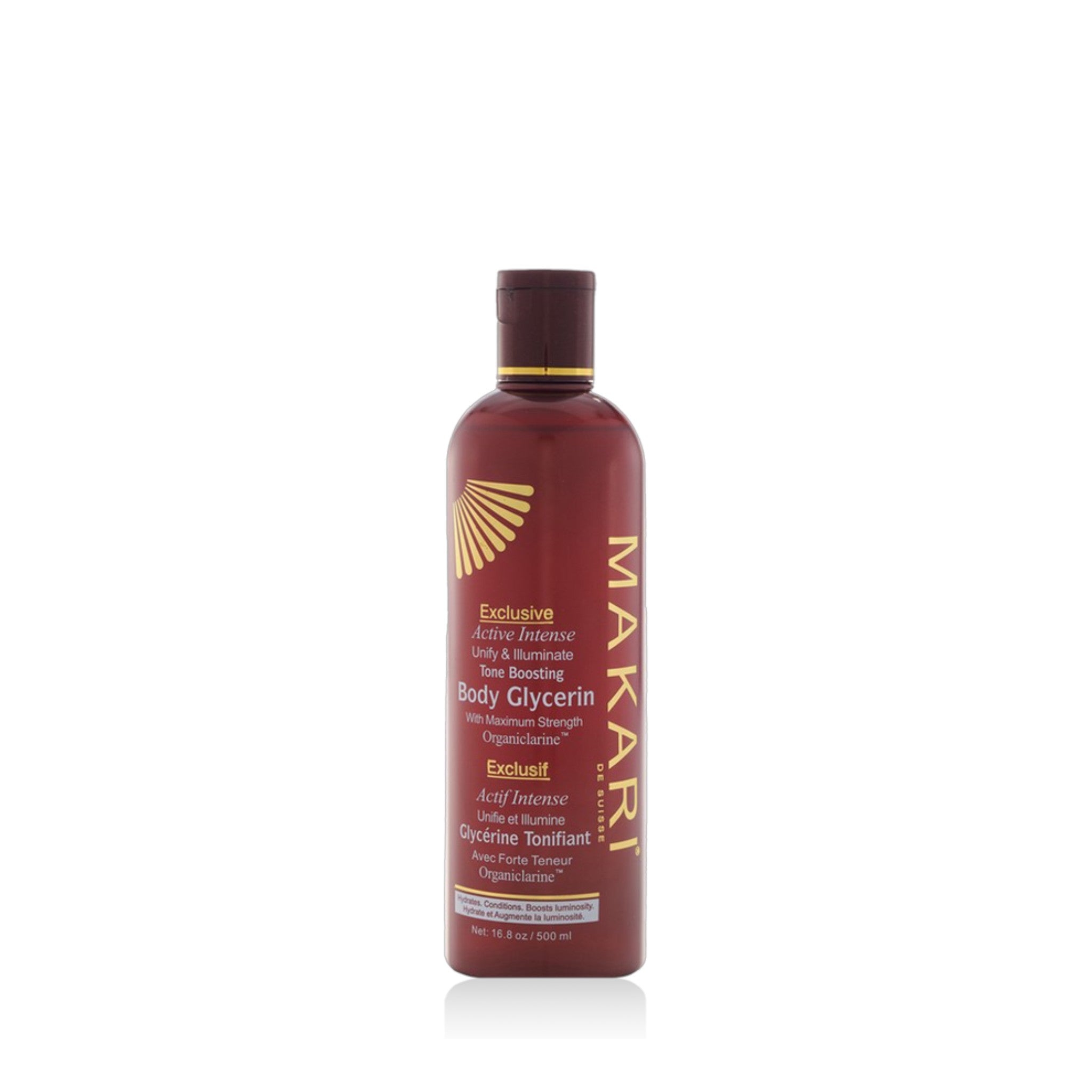 MAKARI EXCLUSIVE TONE BOOSTING BODY GLYCERIN - 500ml
