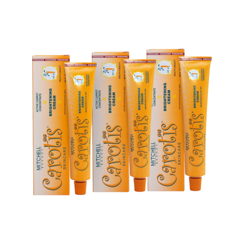 3-PK Carotis Skincare Active Carrot Concentrate Brightening Cream Tube - 1.76 oz