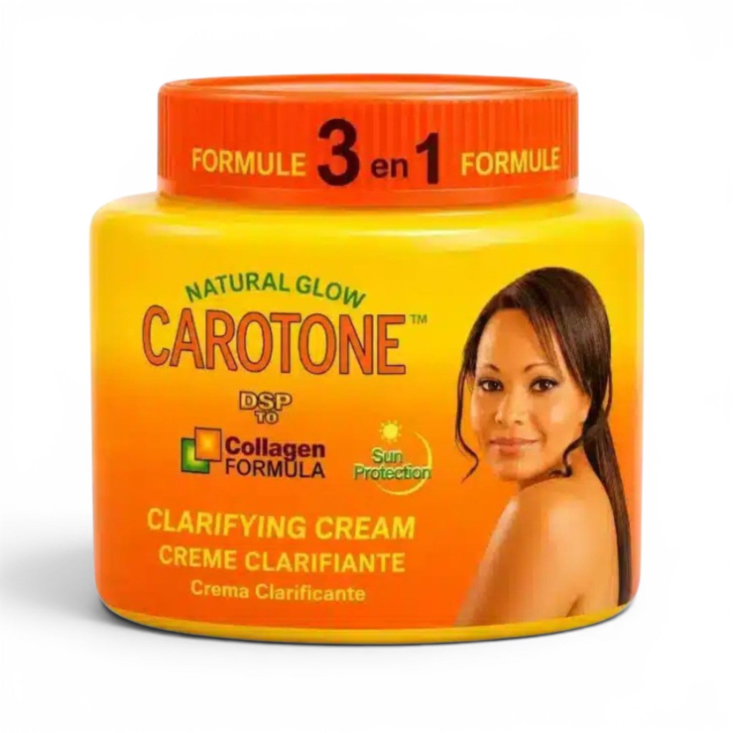 6-Pack Carotone Clarifying Cream Brighten Skin, Reduce Spots & Eventone 550ml / 18.6 oz (JUMBO SIZE)