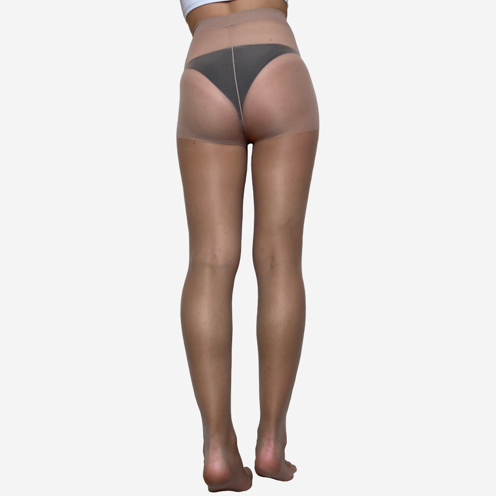 Sheerly Touch-Ya Silky Support Pantyhose - Beige | Petite/Medium | 5’-5’10” (100-140 lbs)