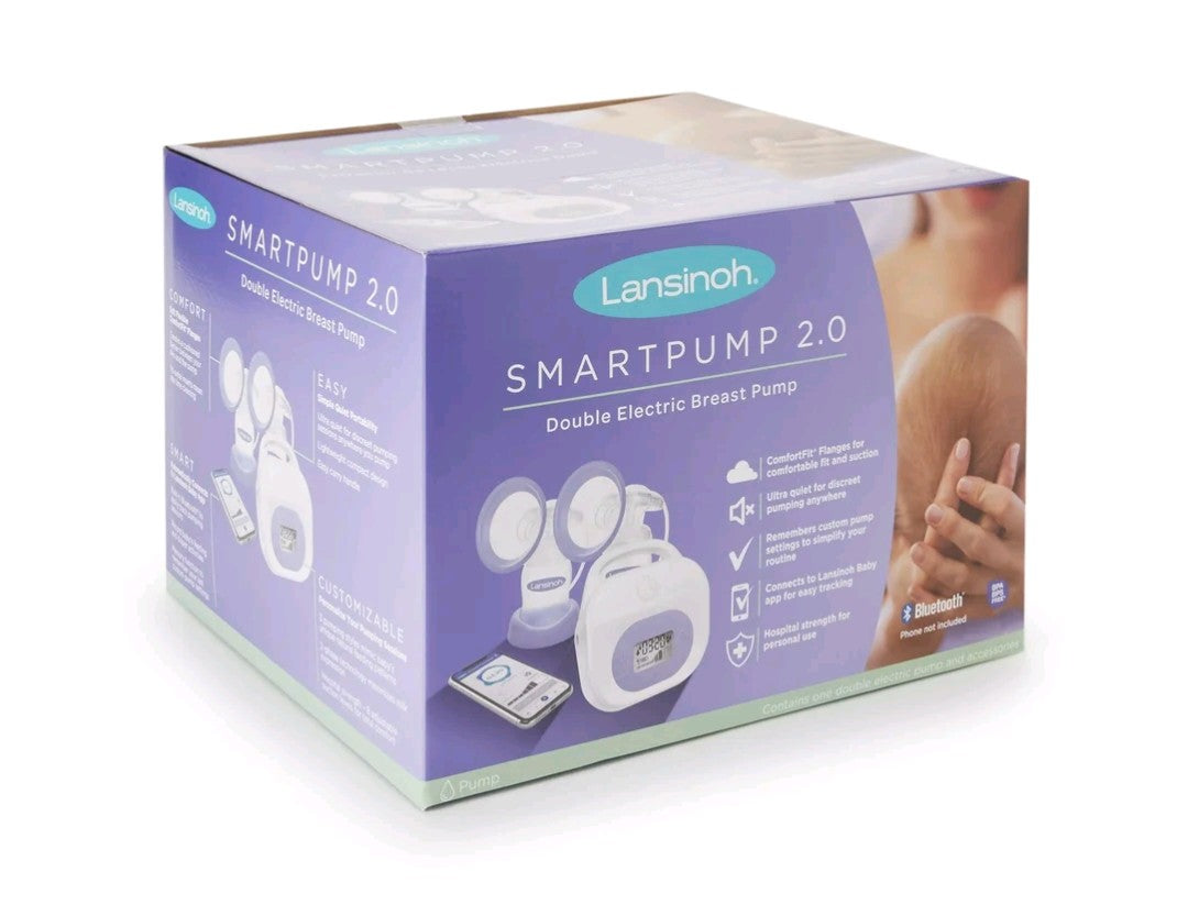 Lansinoh Smartpump 2.0 Double Electric Breast Pump Kit - New