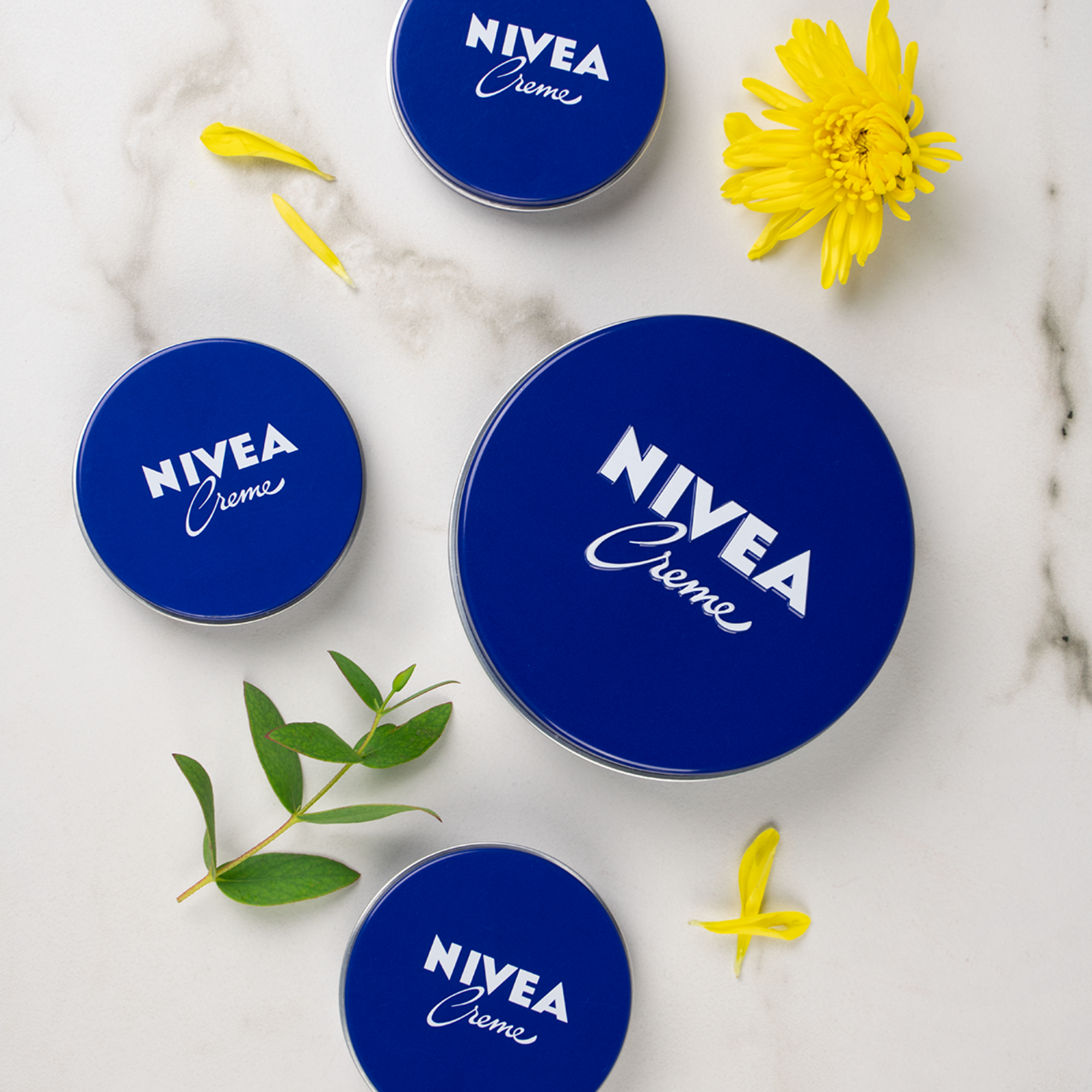 4-PACK NIVEA Authentic German Moisturizing Cream - 400ml / 13.5 Oz.