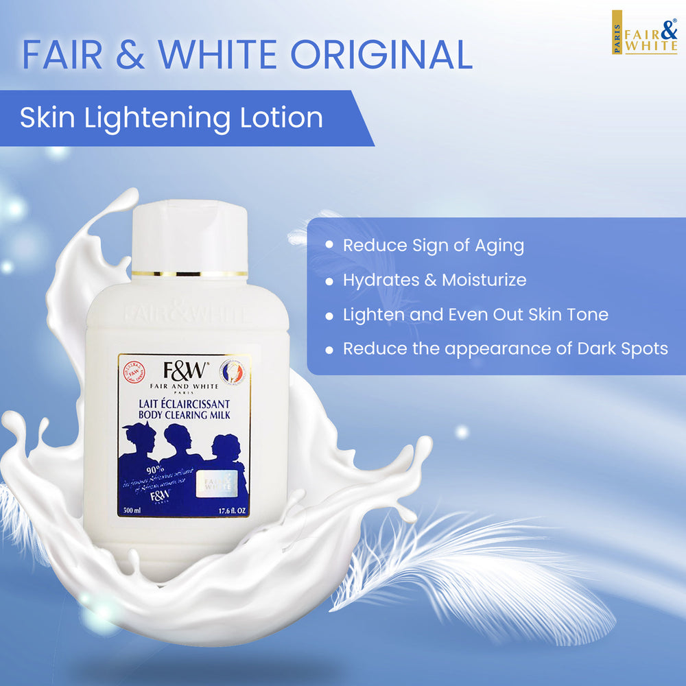 Fair & White Original Body Clearing Milk 485ml