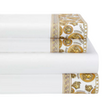 Versace Medusa Amplified Bedsheet Queen Size 4pcs Set NEW