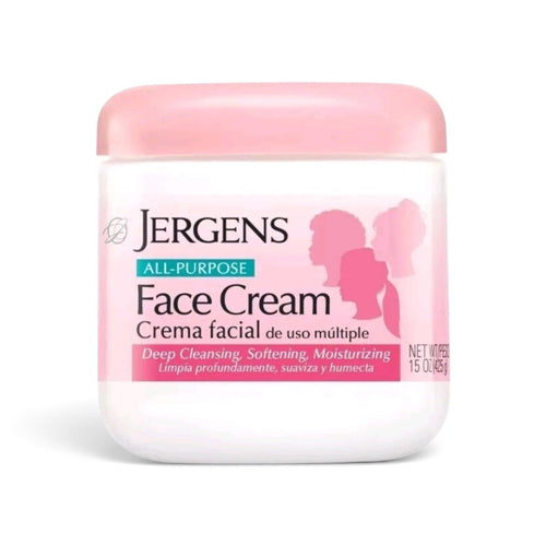 12-Pack Jergens All-Purpose Face Cream Moisturizer - 15 oz.
