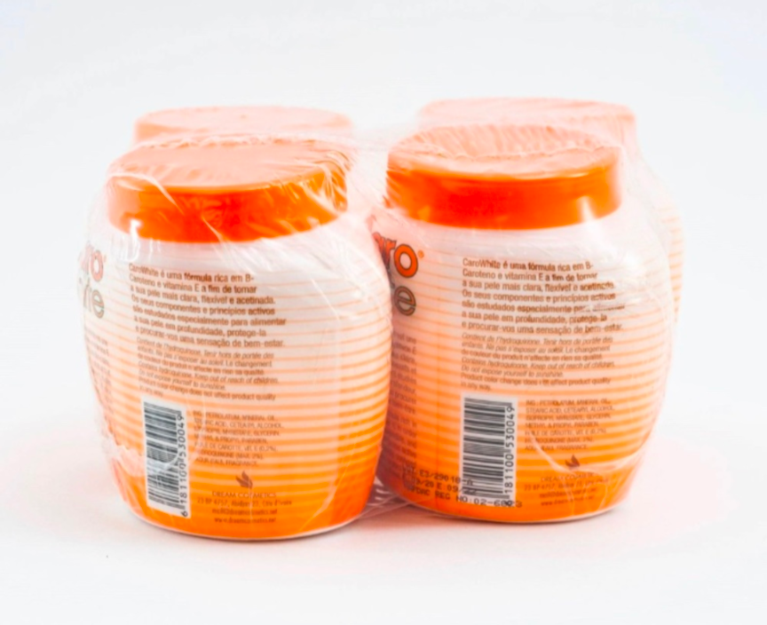 4-PK Caro White Clarifying Lightening Beauty Cream Jar - 500ml