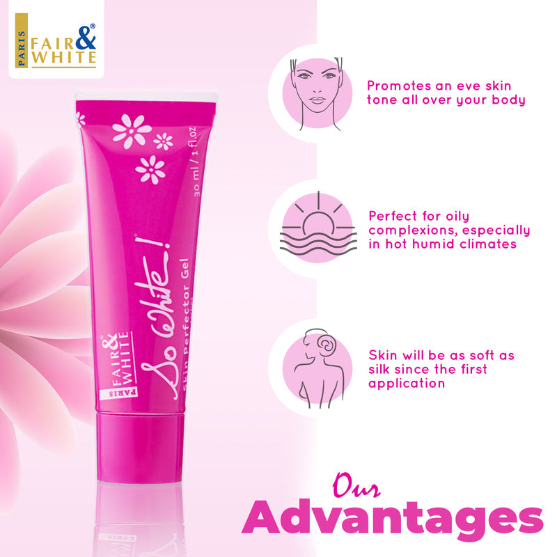 Fair And White So White
So White Skin Perfector Dark Spot Corrector Gel 30ml / 1 Oz.