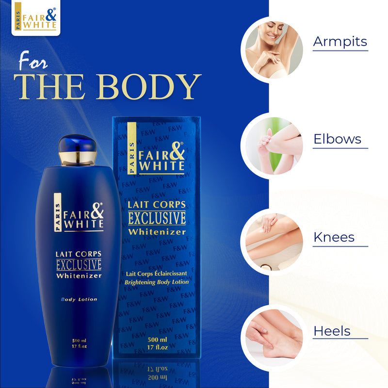 Fair & White Exclusive Brightening Body Lotion 500ml / 17.6 fl oz