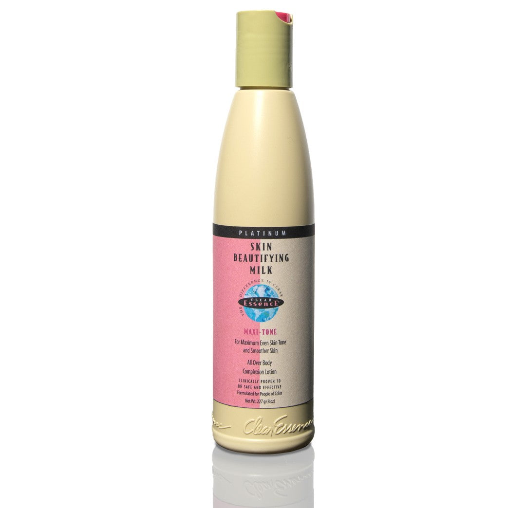 2-PK NEW LOOK Clear Essence Maxi-Tone Skin Beautifying Milk - 8oz.