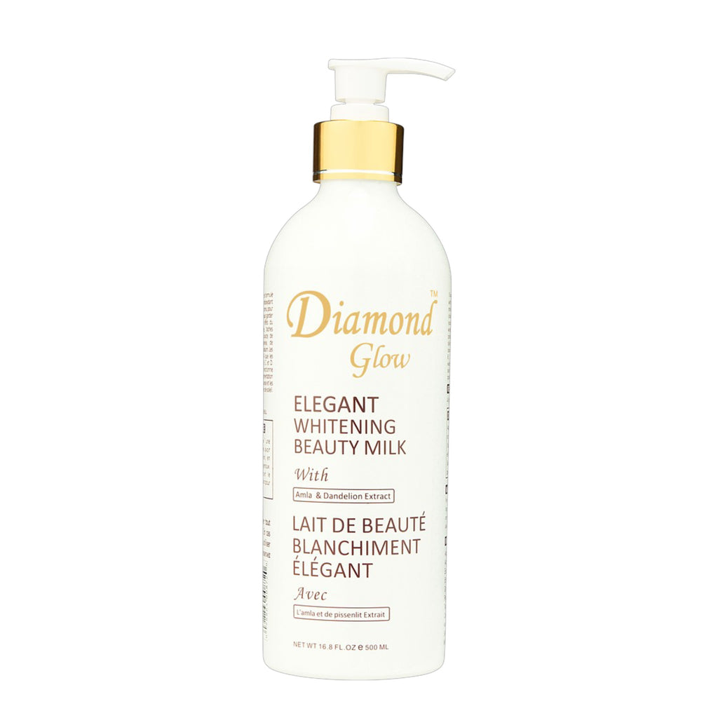 Diamond Glow Elegant Whitening Beauty Milk 16.8oz / 500ml