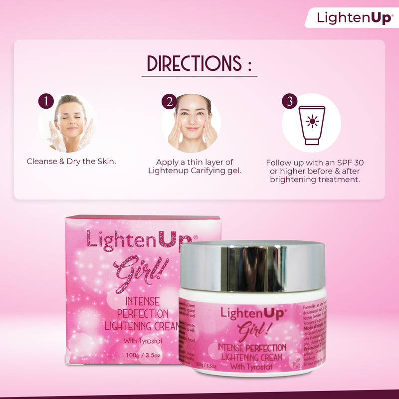 LightenUp Girl! Intense Perfection Brightening Cream - 100g / 3.5 Oz