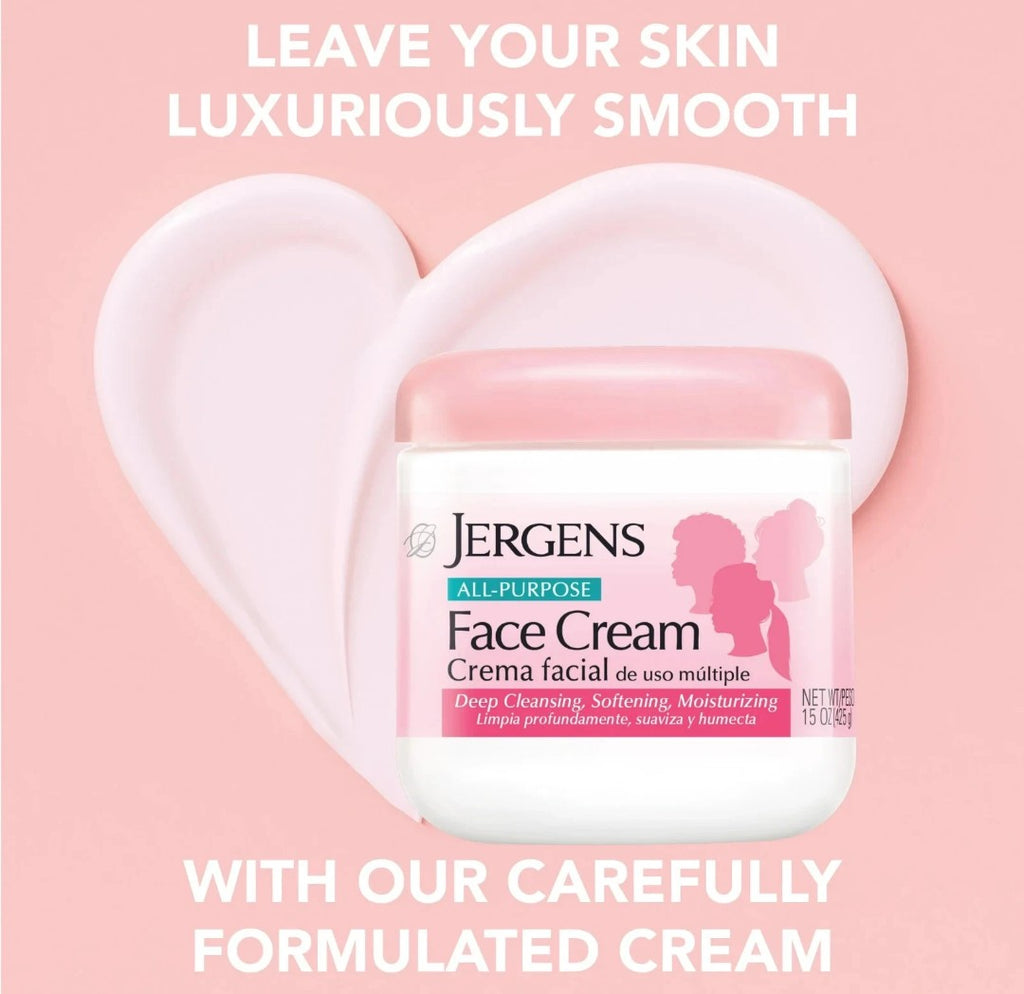 Jergens All-Purpose Face Cream Moisturizer - 15 oz.
