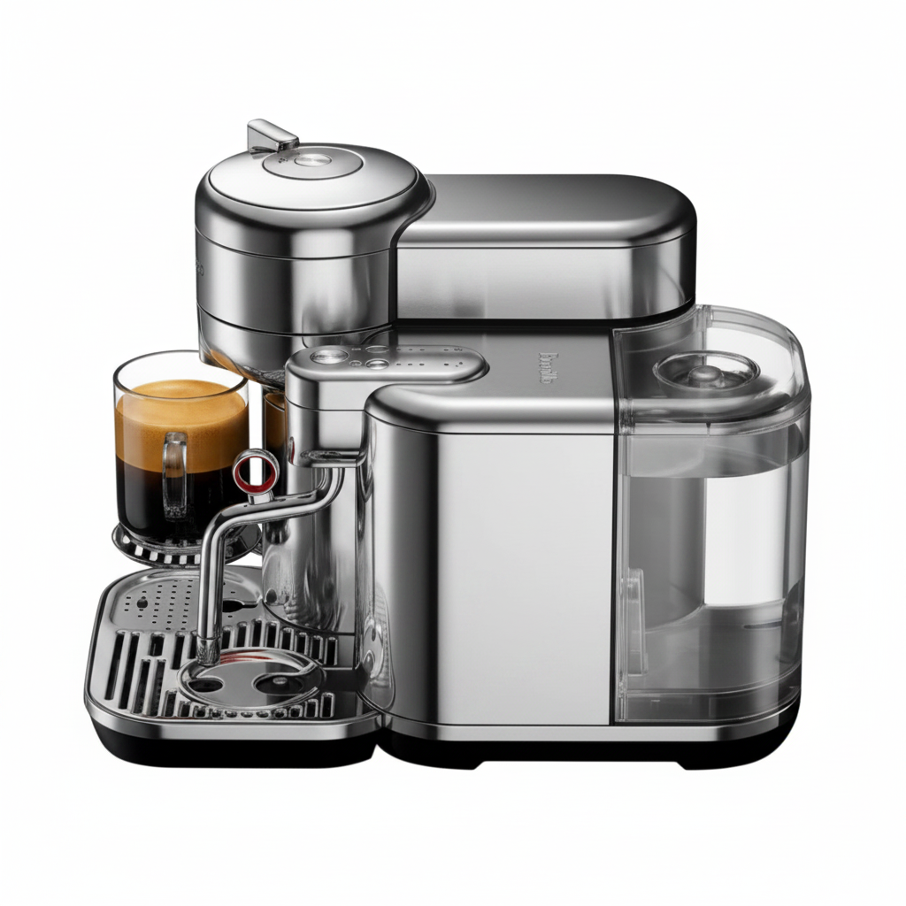 Nespresso by Breville Vertuo Creatista Coffee & Espresso Maker Stainless Steel - New