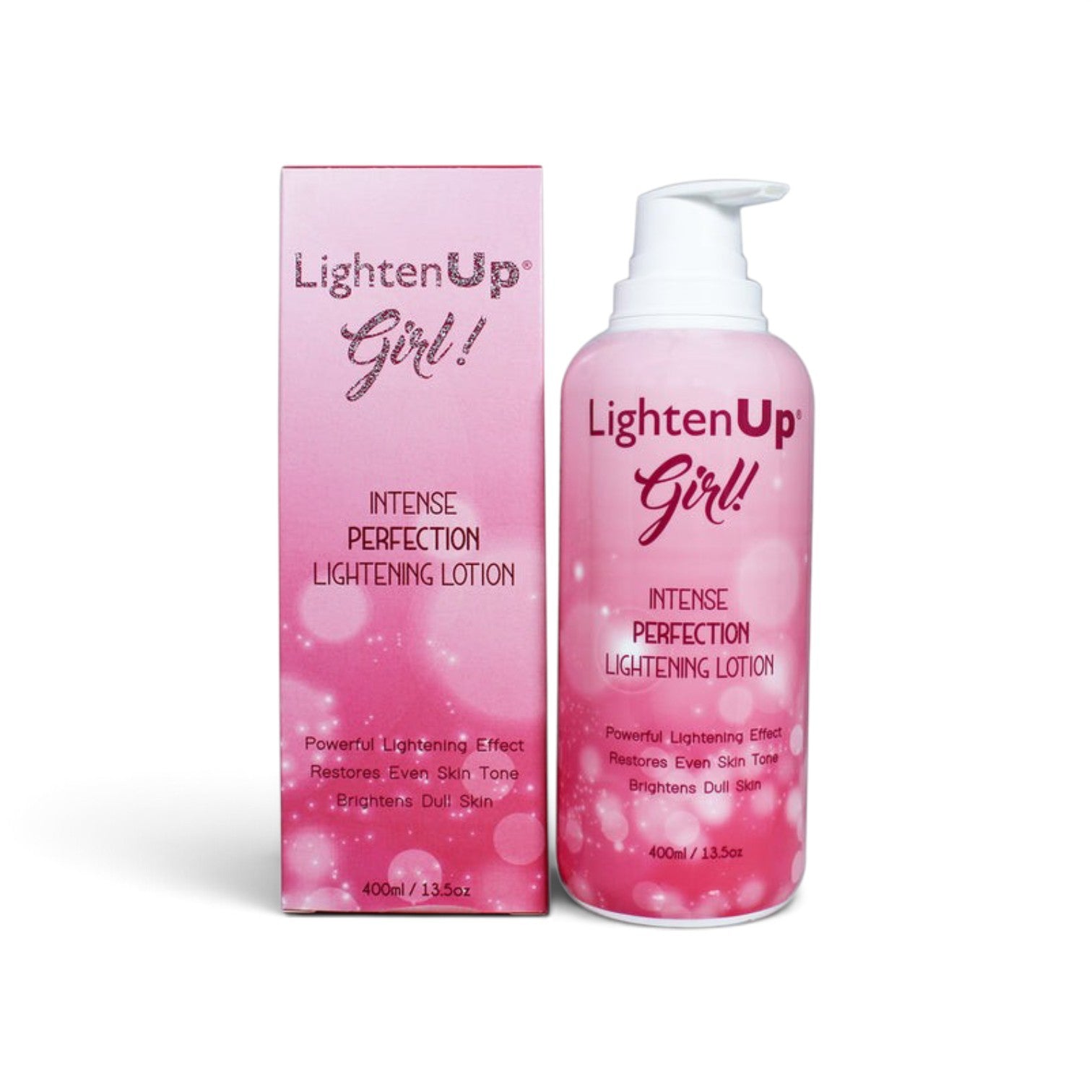 LightenUp Girl Intense Perfection Brightening Body Lotion 400ml / 13.5 fl oz