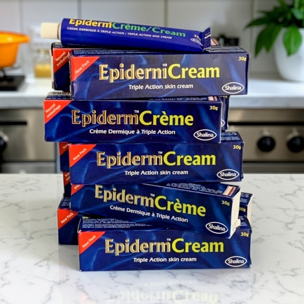 6-PK EpidermCream Triple Fast Action Skin Cream Tubes - 30g