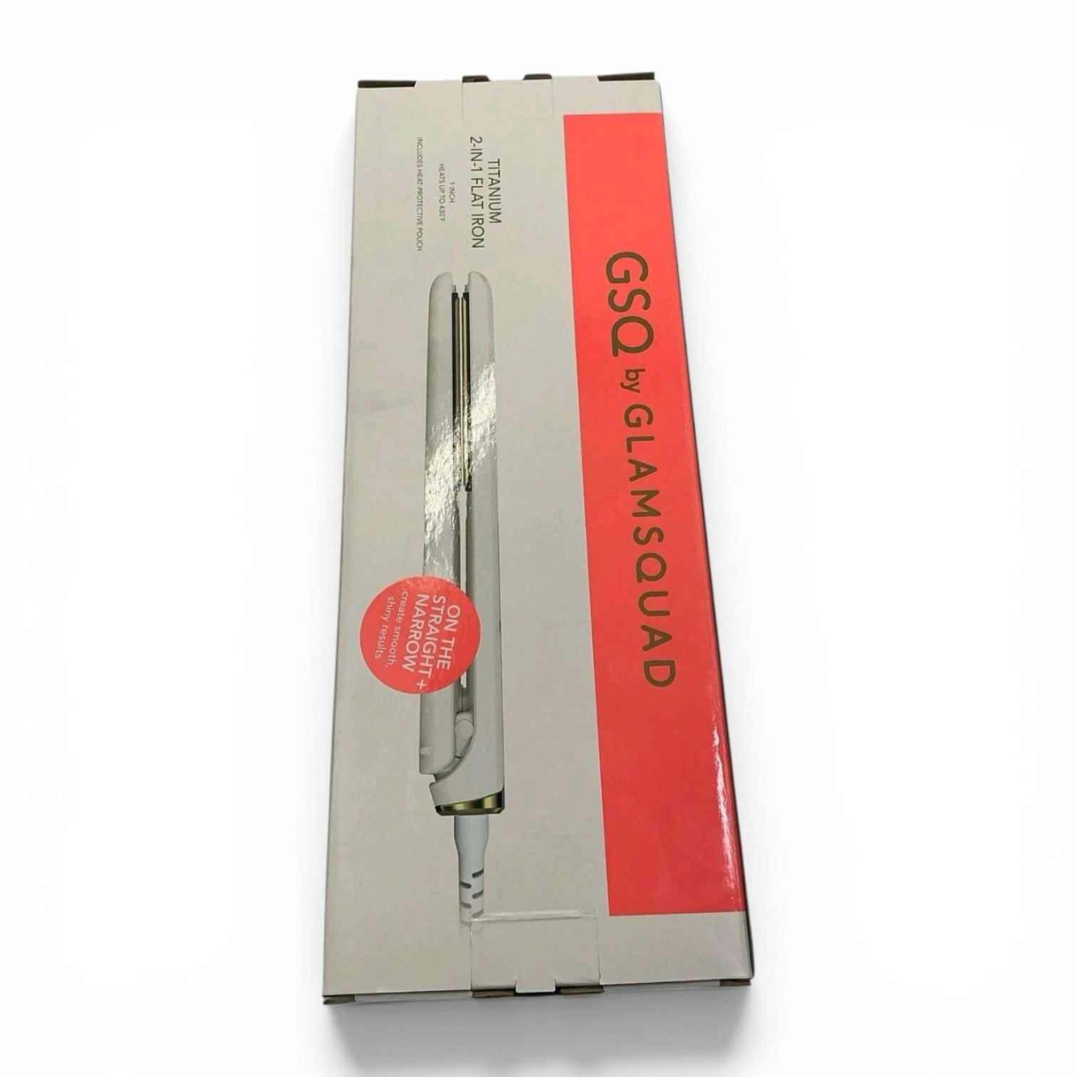 GSQ by Glamsquad Titanium 2-in-1 Flat Iron