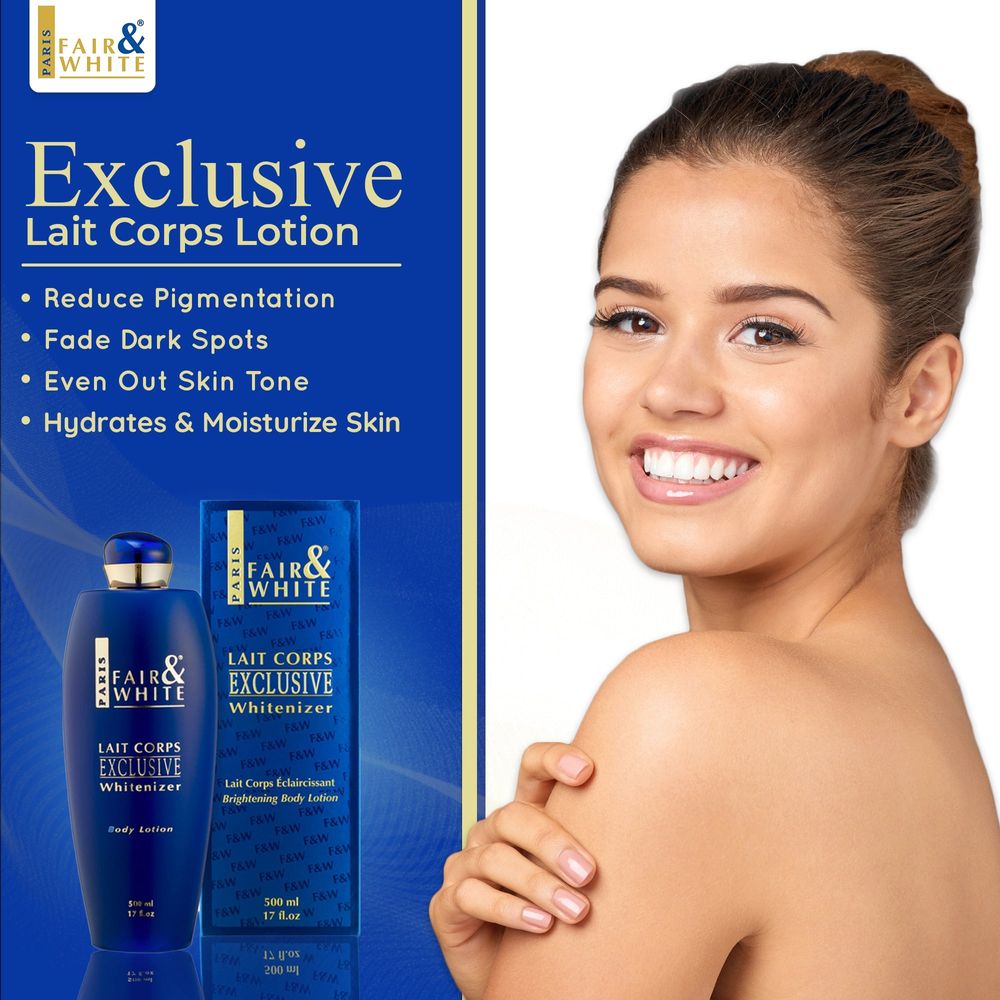 Fair & White Exclusive Body Lotion – 17oz