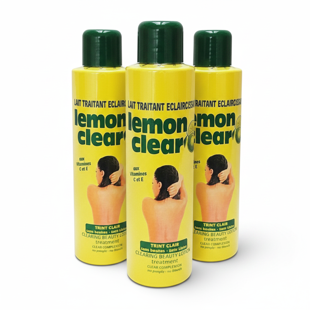 3-Piece Lemon Clear Clarifying Beauty Lotion 500ml