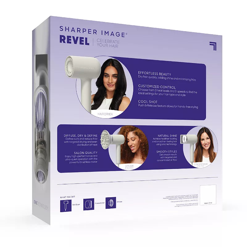 Sharper Image Revel Hair Dryer - NEW